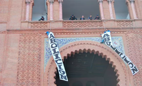 Lowering from the world's most famous bullring, Las Ventas. 