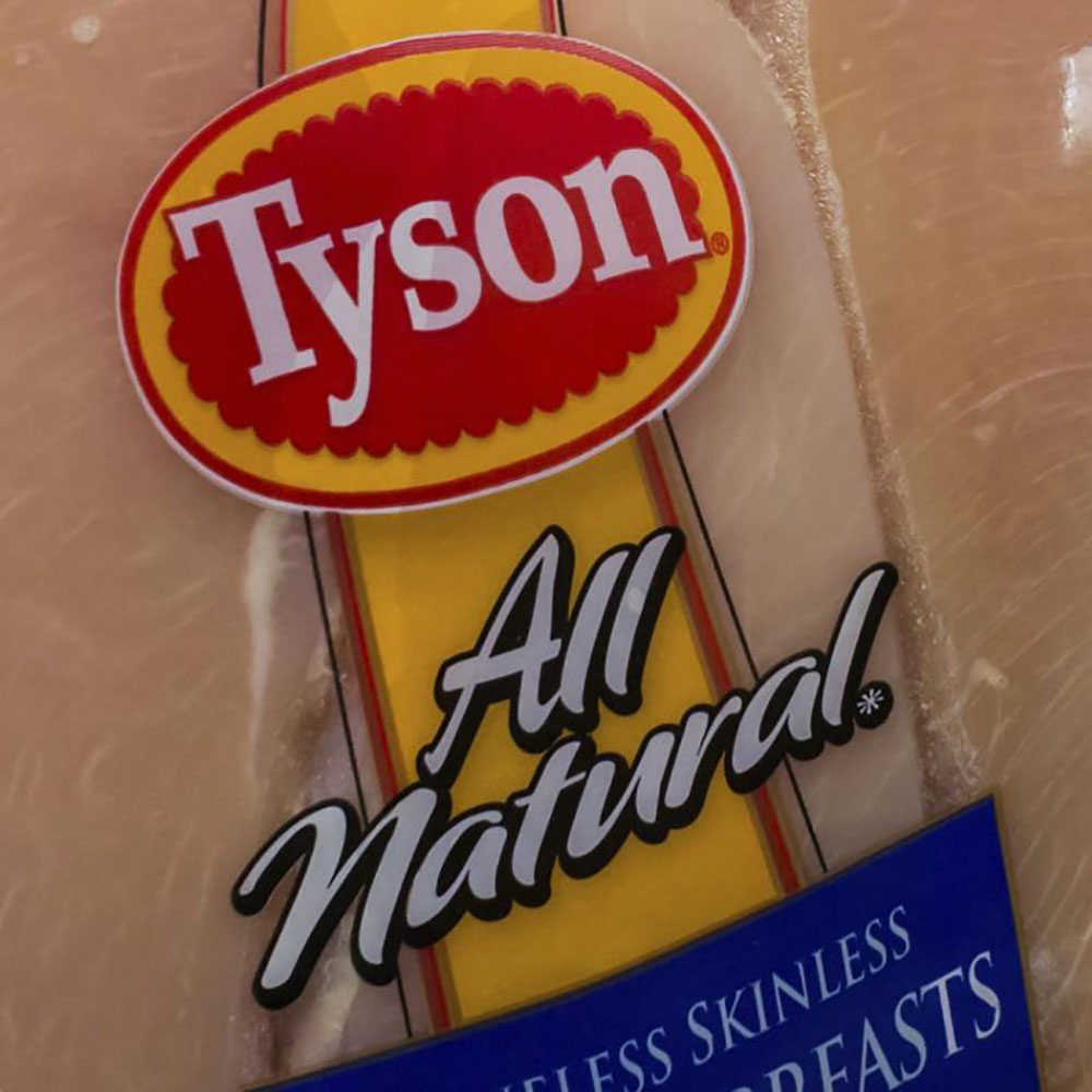 Chicken meat from Tyson