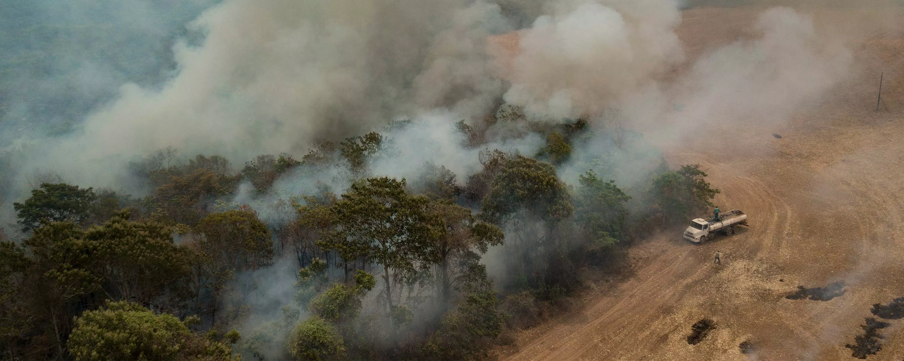 Why is Brazil burning? 1 Smoke coming out of forest
