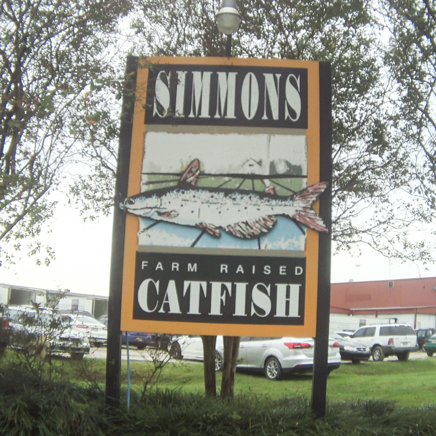 Simmons Catfish sign