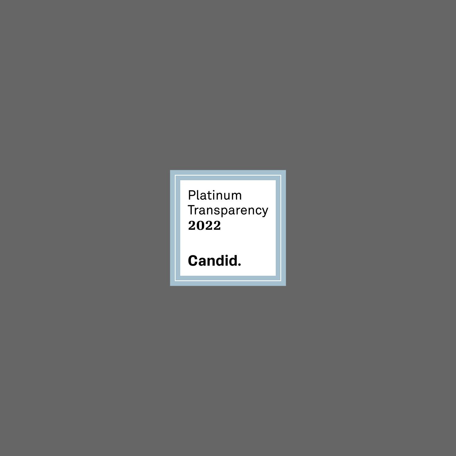 Animal Equality GuideStar Candid Platinum Transparency 2022 badge