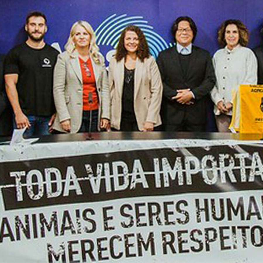 Animal Equality in Brazil participated in a public hearing of the Senate