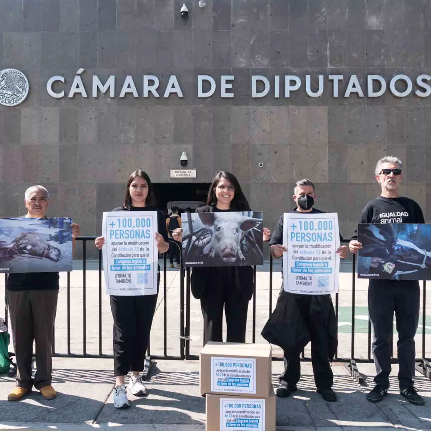 protest with signatures