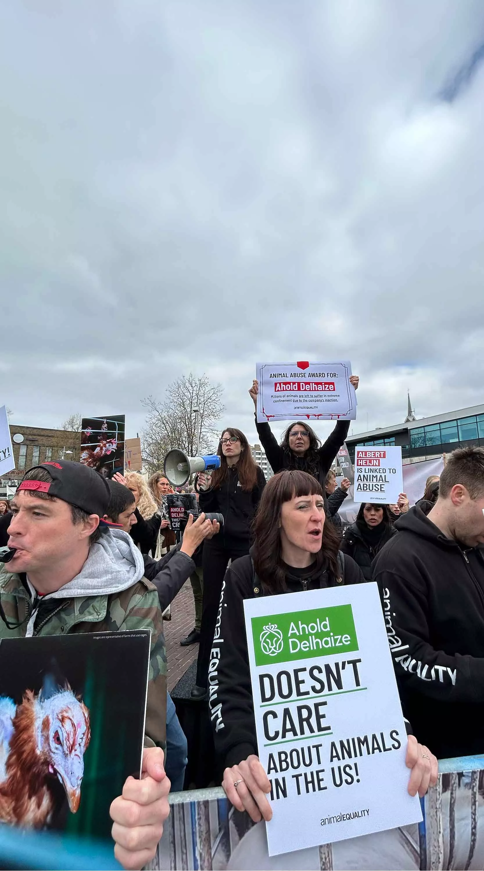 Ahold Delhaize Shareholder protest