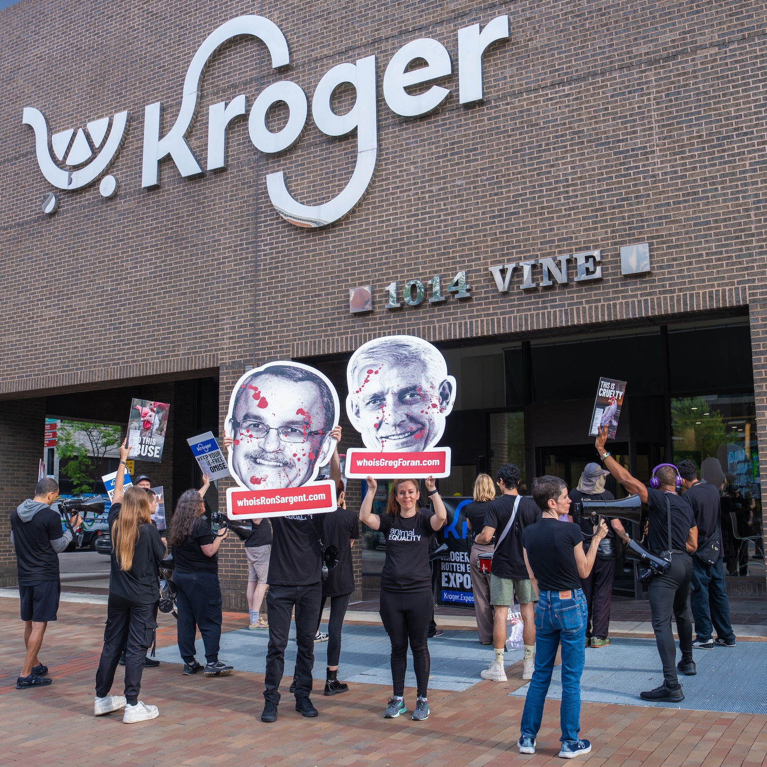 Protest against Kroger