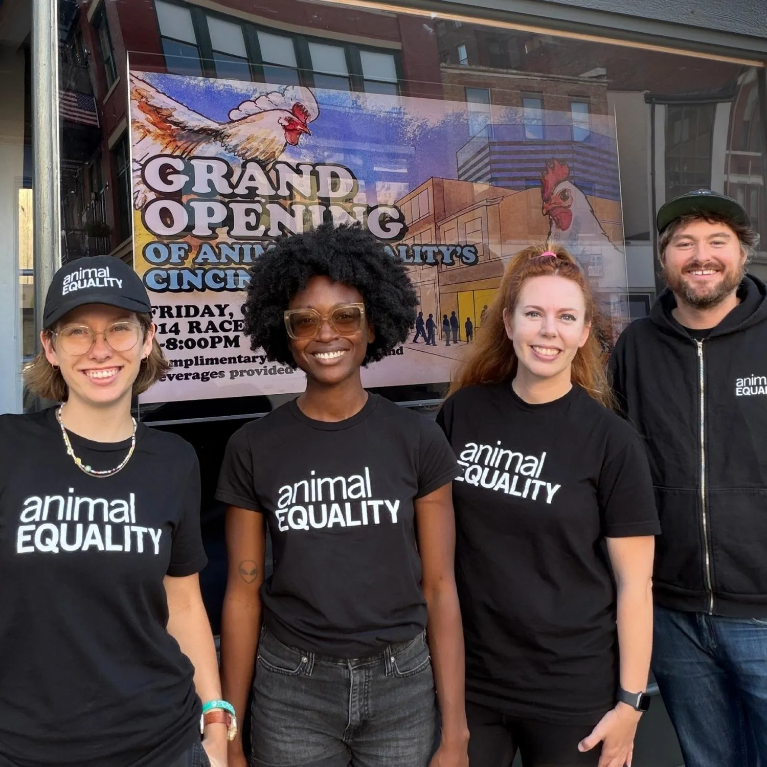 Animal Equality opens Cincinnati office to continue Kroger cage-free campaign